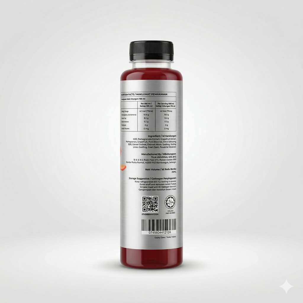 POMEGRANATE GRAPEFRUIT 350ML