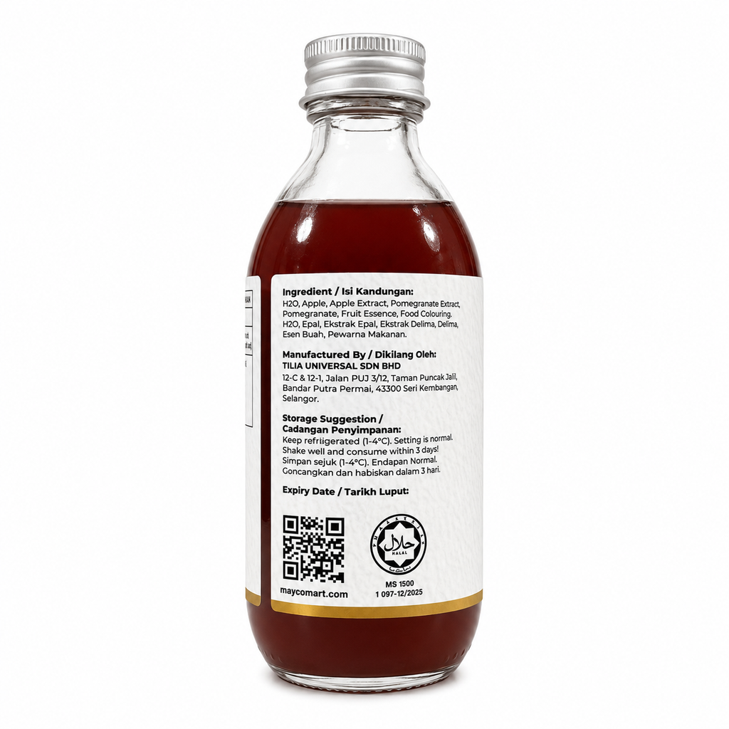 Mini Fusion Pomegranate Apple 200ml