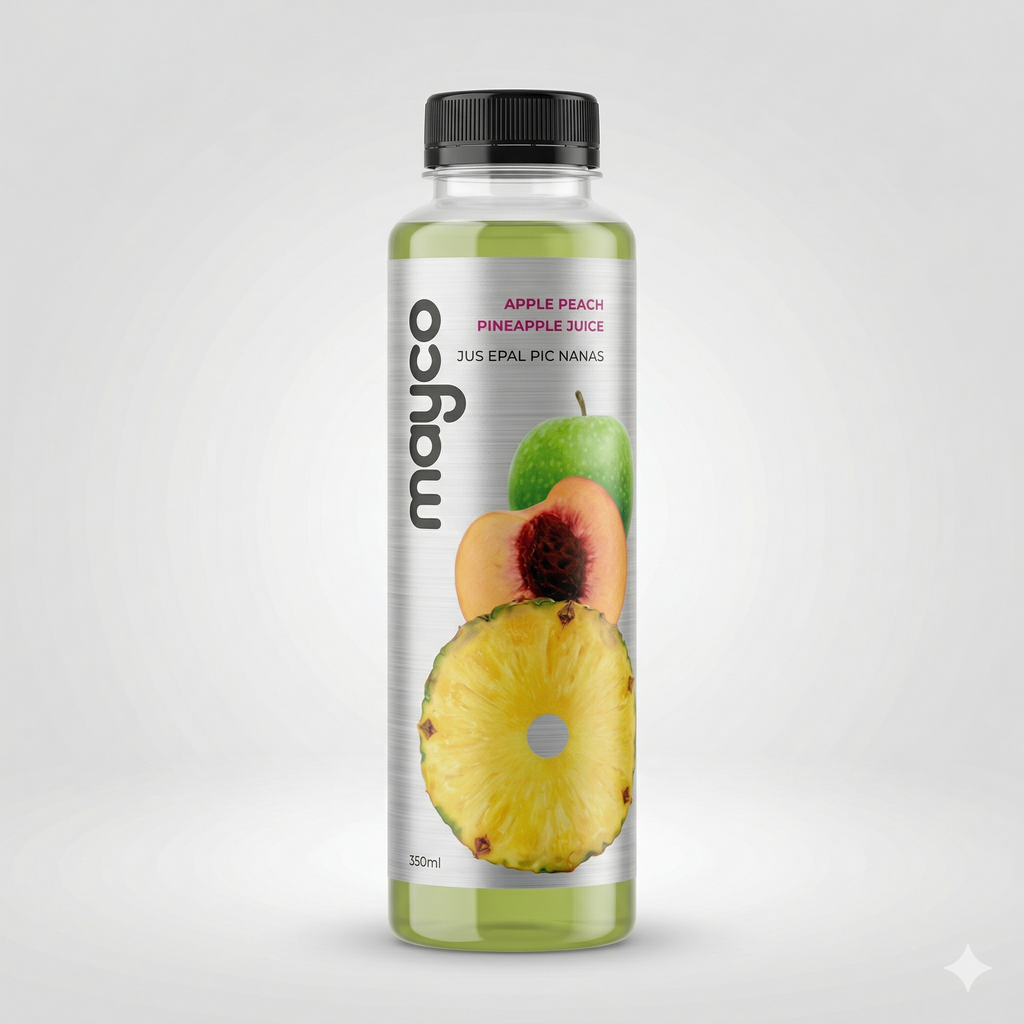 APPLE PEACH PINEAPPLE 350ML