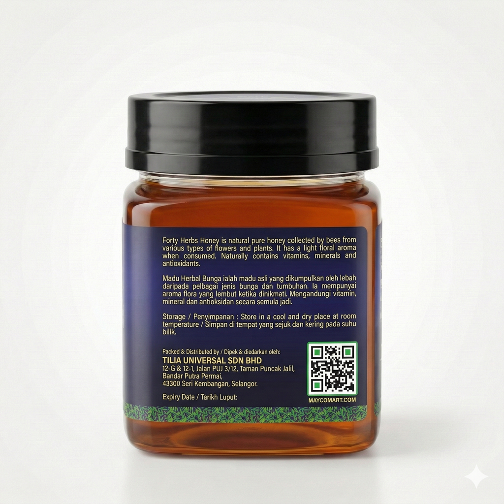 KUMA & HACHI FORTY HERBS HONEY