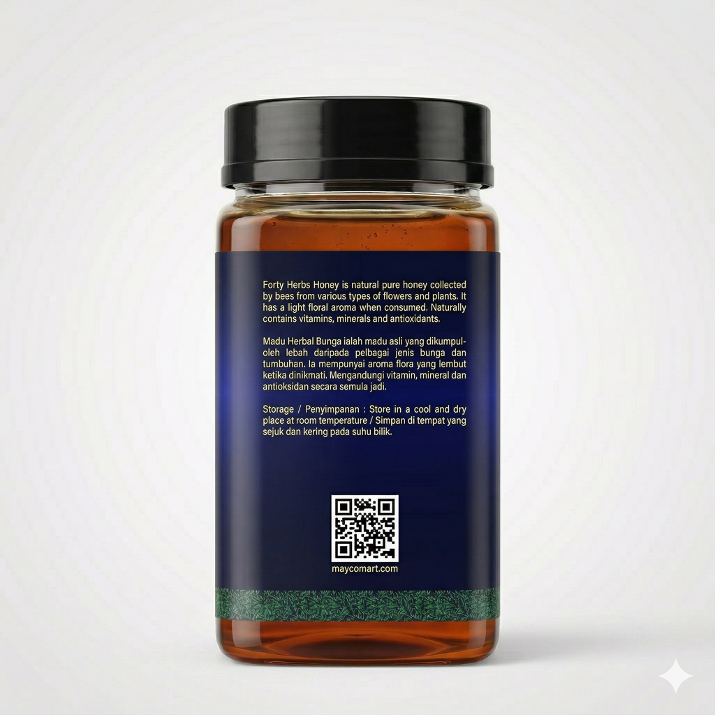 KUMA & HACHI FORTY HERBS HONEY