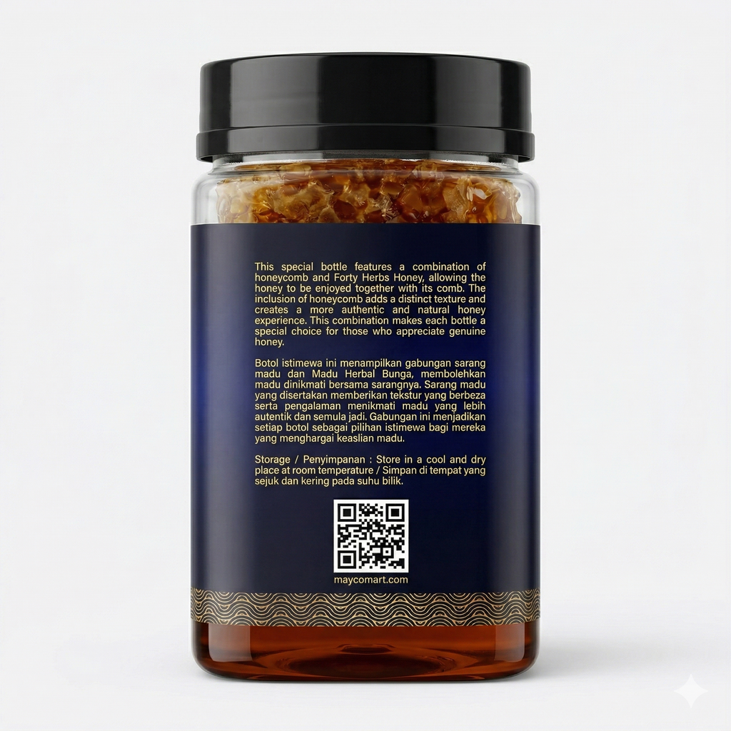 KUMA & HACHI GOLDEN HONEYCOMB HONEY
