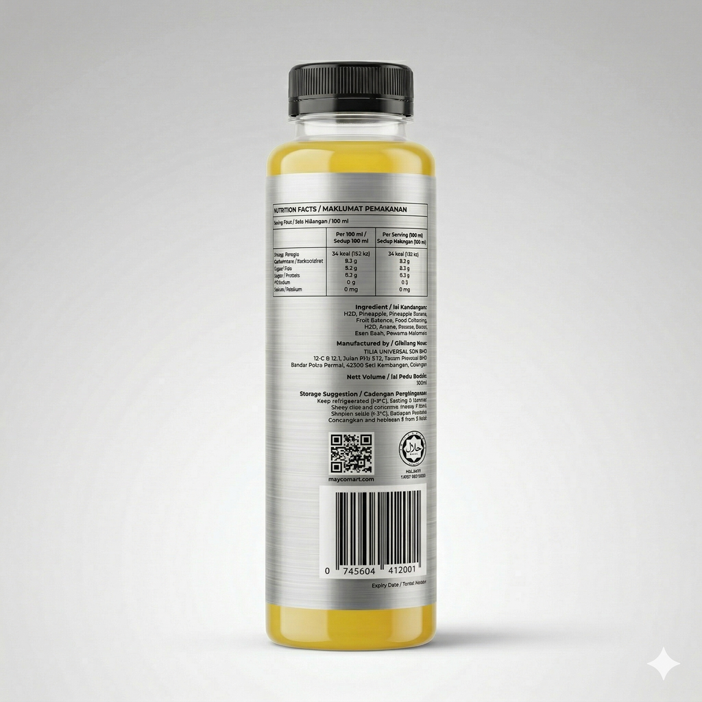 PINEAPPLE JUICE 350ML