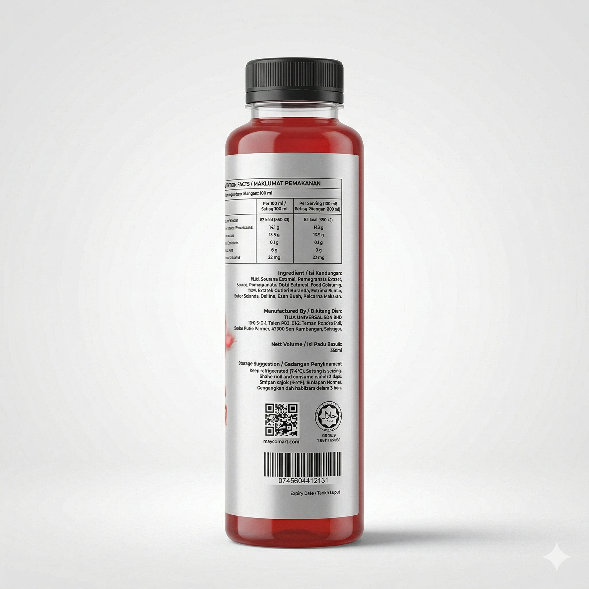 POMEGRANATE SOURSOP 350ML